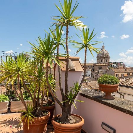 Iflat Penthouse In Campo De' Fiori Apartman Róma Kültér fotó