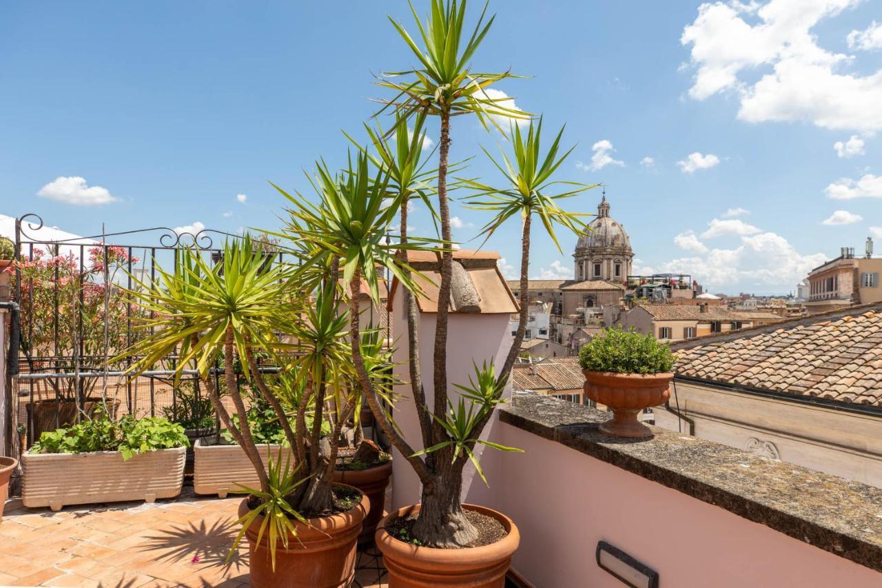 Iflat Penthouse In Campo De' Fiori Apartman Róma Kültér fotó